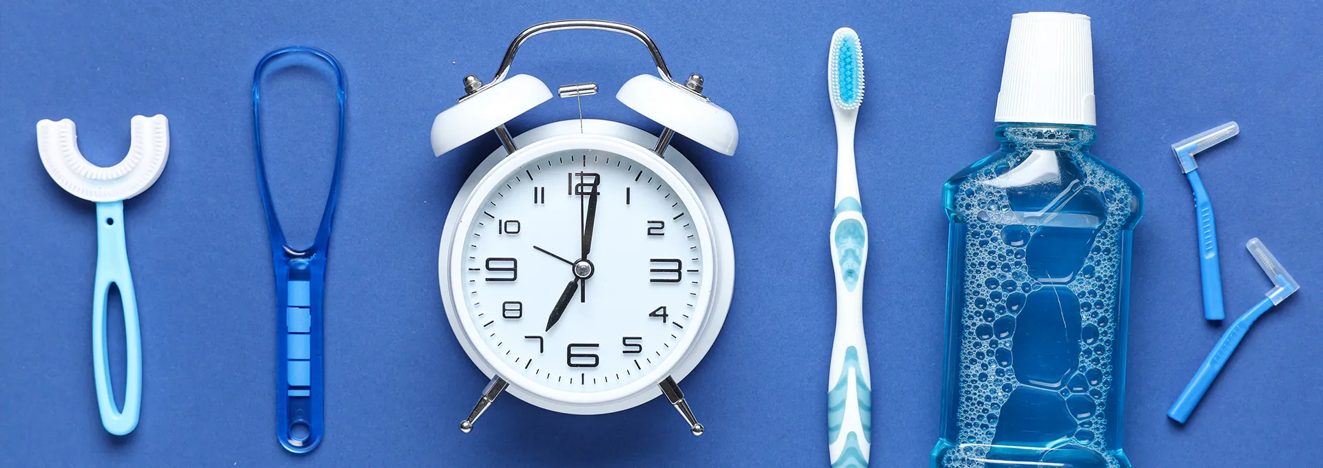 Photo of Dental Accessories and a Alarm Clock